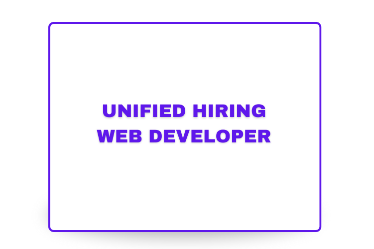 Web developer fresher jobs